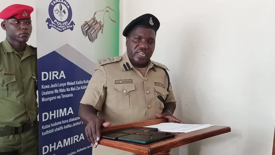Kamanda wa Polisi Mkoa wa Kilimanjaro, Kamishna Mwandamizi Msaidizi (SACP) Simon Maigwa.