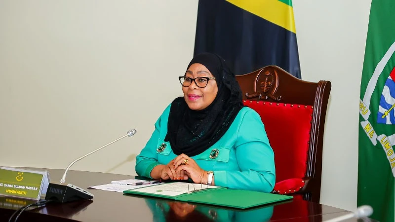 CCM national chairperson, President Samia Suluhu Hassan