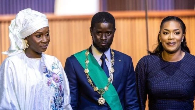 Senegal’s new president Bassirou Diomaye Faye.