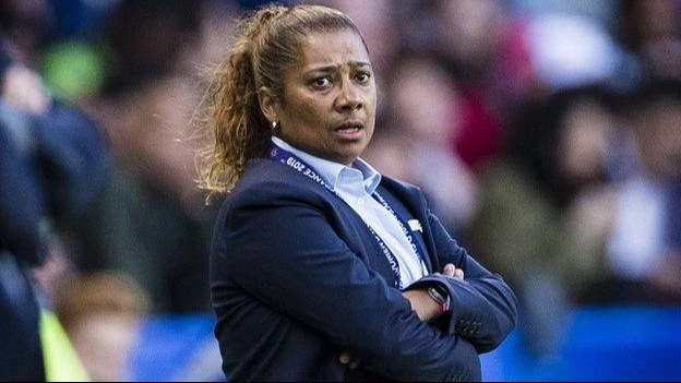 South Africa's women's national soccer team head coach Desiree Ellis. 