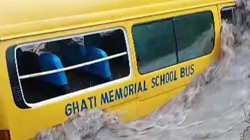 Ghati Memorial School Bus plunged into a ravine in Dampo area, Arusha.