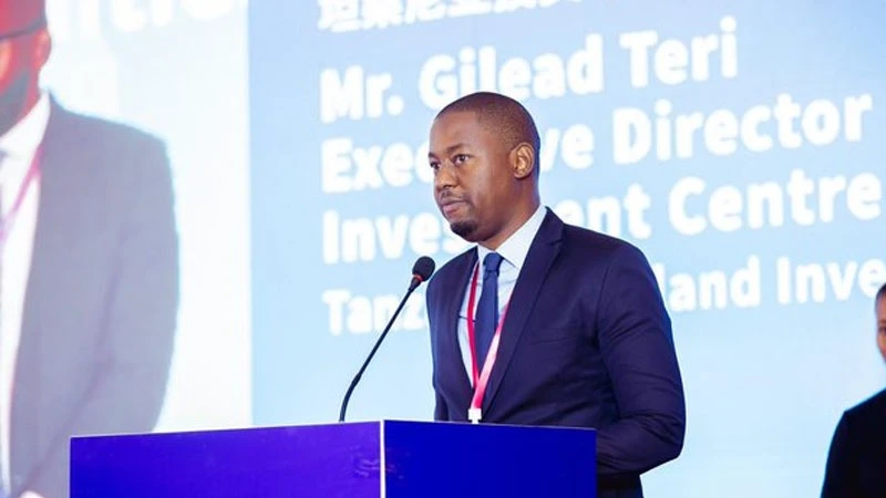 Gilead Teri, the Tanzania Investment Centre (TIC) executive director.
