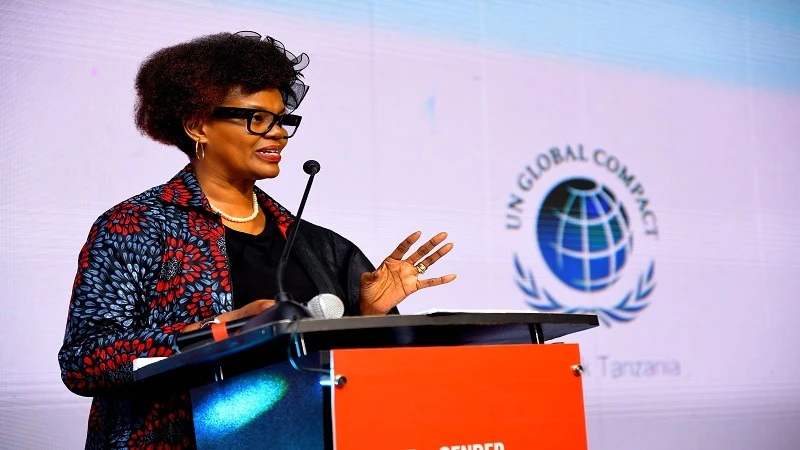 Marsha Macatta-Yambi, executive director of Global Compact Network Tanzania (GCNT)