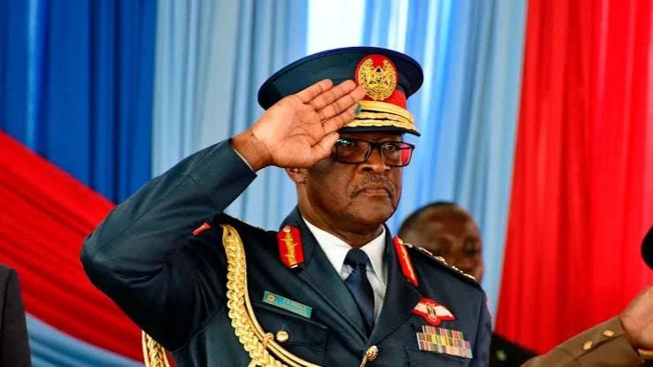 Chief of Defence Forces Francis Ogolla.