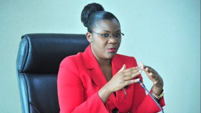 
Judith Uwizeye, Minister in the Office of the President. 
