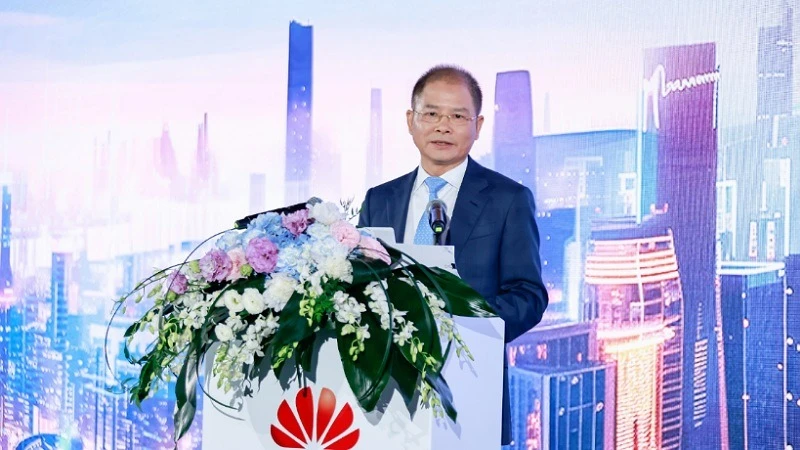 Huawei's Rotating Chairman, Eric Xu.