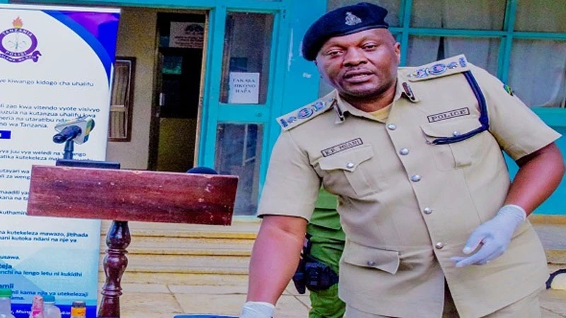 ACP Kenedy Mgani, the acting regional police commander